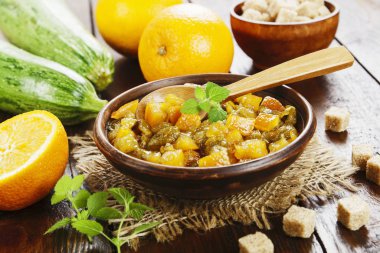 Portakal ile kabak reçel