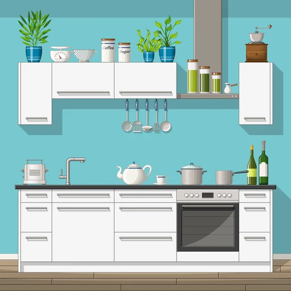 Vector: campana de cocina | Vector de dibujos animados cocina campana