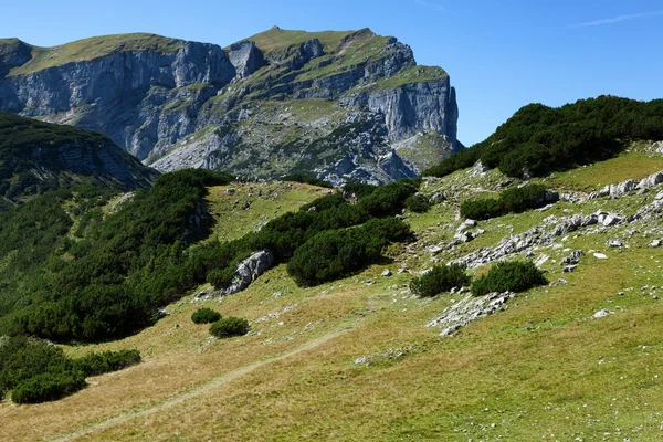 Paisaje de altas montañas en los Alpes. Austria, Tirol . — Foto de Stock