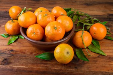 Mandalina mandalina kahverengi seramik kase 
