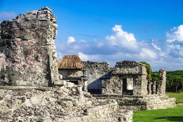 Maya Ruins Tulum Yucatan Peninsula Mexico — Stock Photo, Image