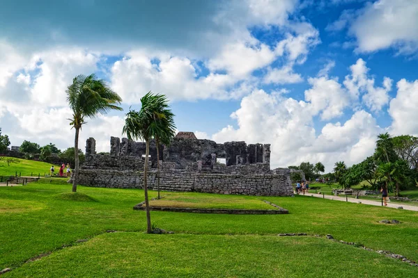 Tulum Mayan Ruins Yucatan Peninsula Mexico — Stock Photo, Image