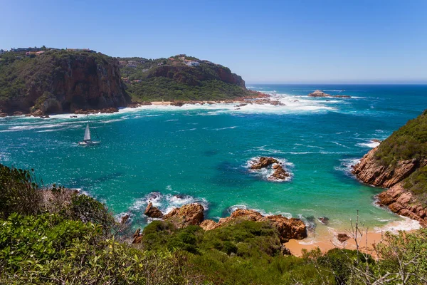 Prachtig Uitzicht Het Featherbed Knysna Featherbed Nature Reserve Zuid Afrika — Stockfoto