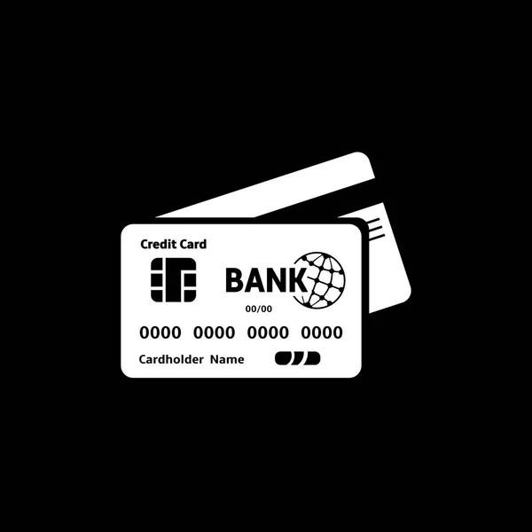 Кредитні картки значок — стоковий вектор