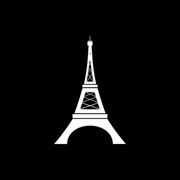 Icône tour eiffel — Image vectorielle