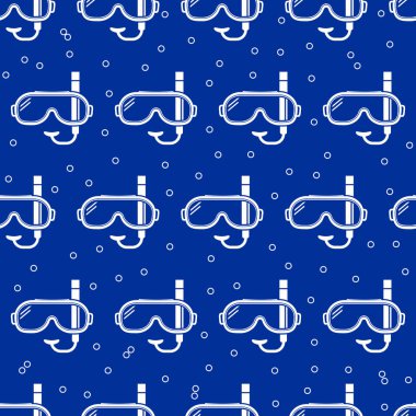 Vektör dalış maskeleri ile seamless modeli