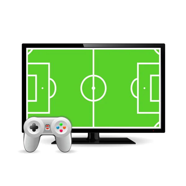 aplicativo de jogo de futebol e-sport no computador. conceito online de  futebol. 11739615 Foto de stock no Vecteezy