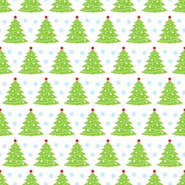 Noel ağacı vektörünün dikdörtgen desenli Noel arkaplanı