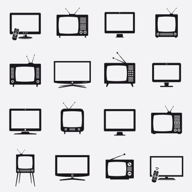 TV simgeler kümesi vektör