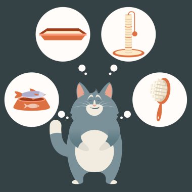 Kedi ve onun basit hayalleri