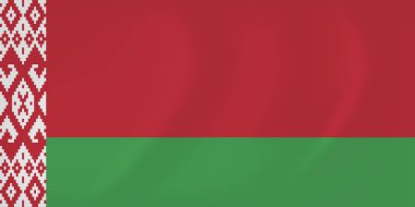 Beyaz Rusya dalgalanan bayrak