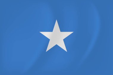 Somali dalgalanan bayrak