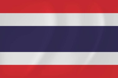 Tayland dalgalanan bayrak