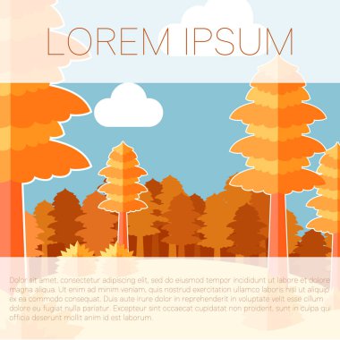 Forest Deep düz background6