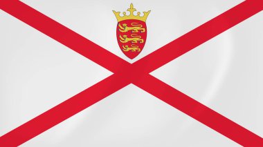 Jersey dalgalanan bayrak