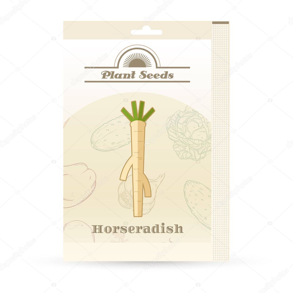 Pack of Horseradish seeds icon