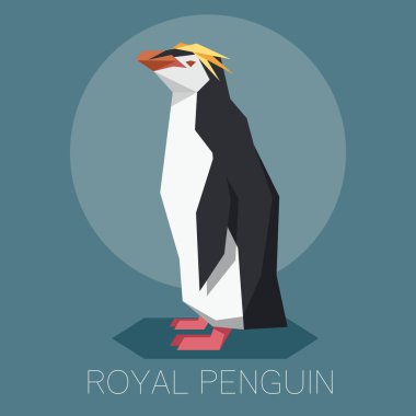 Düz Royal penguen