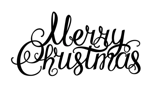 Joyeux Noël lettrage — Image vectorielle
