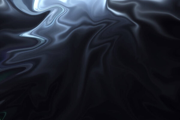 Abstract wave motion background with light on top