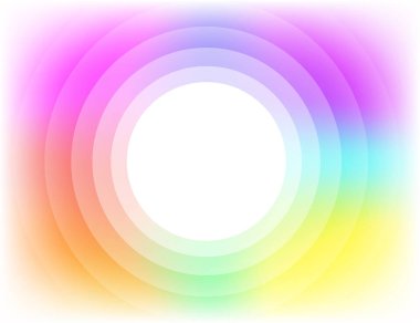 Renkli soyut çember arkaplanı