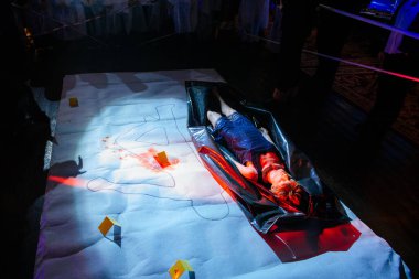 Forensic examination of the crime scene