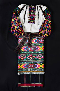 Ancient Ukrainian women's costume