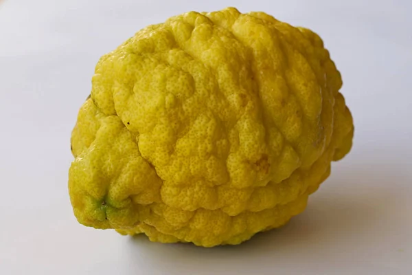 Természetes Bergamot Fehér Alapon — Stock Fotó