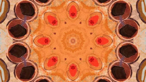 Velmi Krásné Potištěné Motivy Pro Textilní Keramiku Tapety Design Kaleidoskopické — Stock fotografie