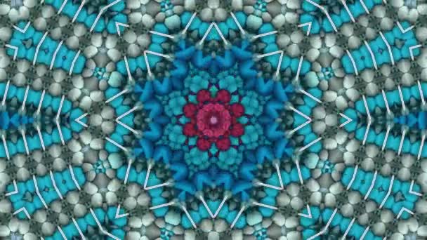 Uhd 3840 2160 Ultra Hochauflösende Abstrakte Bewegungsgrafik Hintergrund Kaleidoskop Bild — Stockvideo