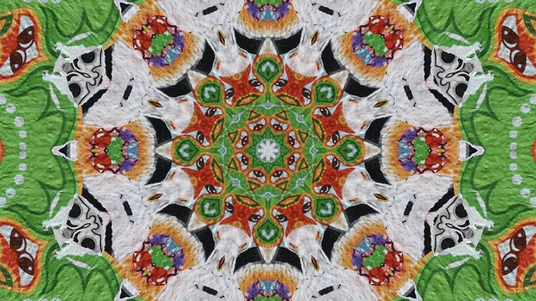 Velmi Krásné Tiskové Motivy Pro Textil Keramiku Tapety Design Kaleidoskopy — Stock fotografie