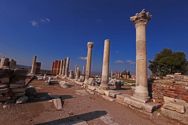 Sankt Peterskyrkan Jean Efesos Antika Stad Izmir Turkiet — Stockfoto