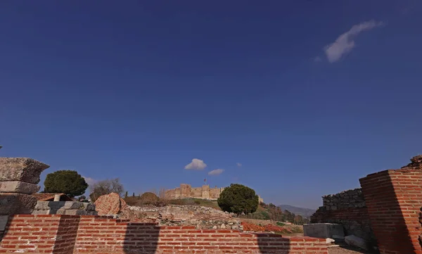 Свята Базиліка Жана Ефес Древнє Місто Ізмір Туреччина — стокове фото