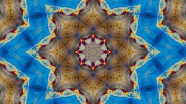 Tekstil, seramik, duvar kağıdı, tasarım, kaleydoskop için yazdırılmış motifleri gösterir.