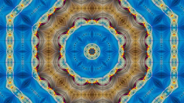Zeigt Bedruckte Motive Für Textilien Keramik Tapeten Design Kaleidoskop — Stockfoto