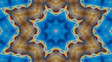 Tekstil, seramik, duvar kağıdı, tasarım, kaleydoskop için yazdırılmış motifleri gösterir.