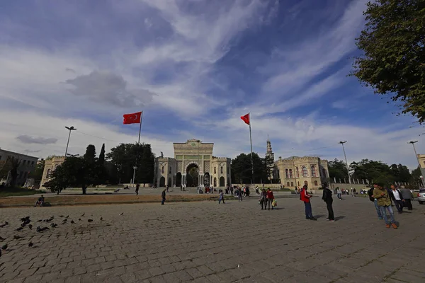 Turquía Estambul Plaza Beyazt Estambul Octubre 2019 — Foto de Stock