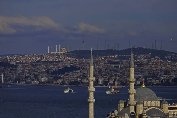 Turkiet Istanbuls Amlcamoské Istanbul Oktober 2019 — Stockfoto