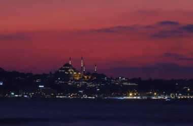 İstanbul Selimiye Camii gün batımında