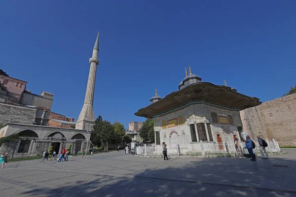 Turcja Stambuł Października 2019 Istanbul Sułtanahmet Square — Zdjęcie stockowe