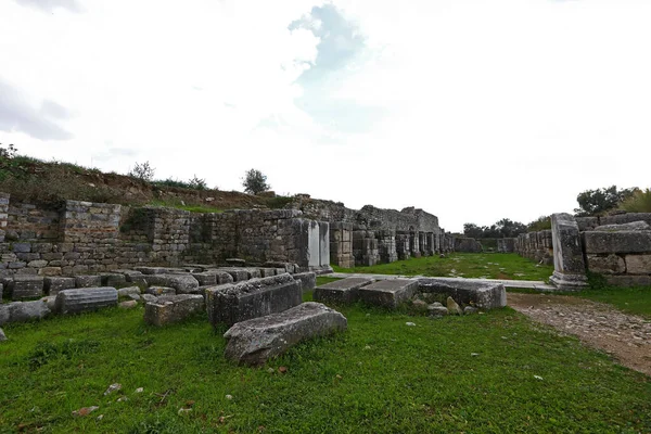 Turquía Aydin Noviembre 2019 Didim Miletus Ancient City Ilyas Bey — Foto de Stock