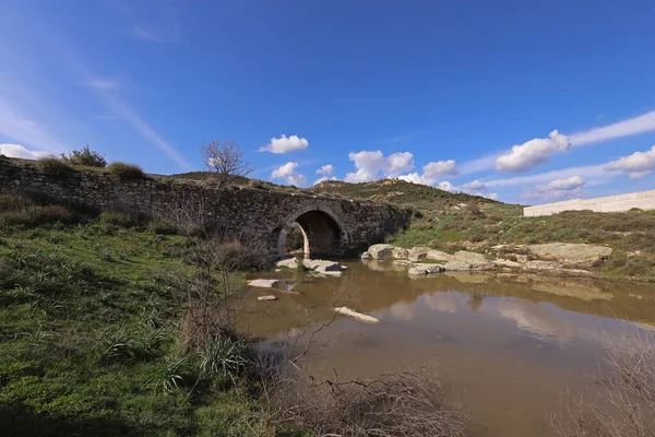 Izmir Old Foca Old Stone Bridge — Stockfoto