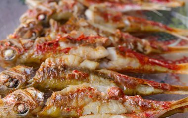 Mullus barbatus / tekir balığı ızgarası