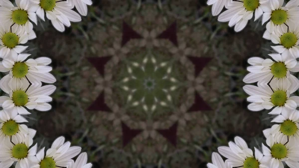 Bardzo Piękne Motywy Druku Tkanin Ceramiki Tapety Projekt Kalejdoskop Zdjęcia — Zdjęcie stockowe