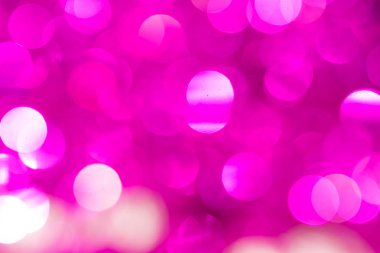 Noel ve yeni yıl pembe ufuk bokeh arka plan bulanık
