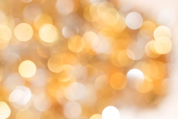 Weihnachten und Neujahr golden verschwommen defokussiert Bokeh Hintergrund — Stockfoto