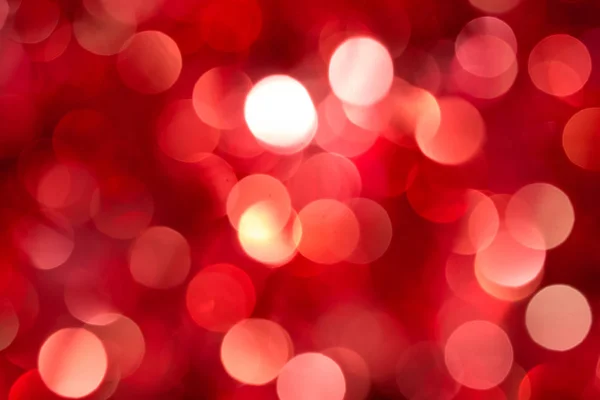 Natal e Ano Novo vermelho desfocado fundo bokeh desfocado — Fotografia de Stock