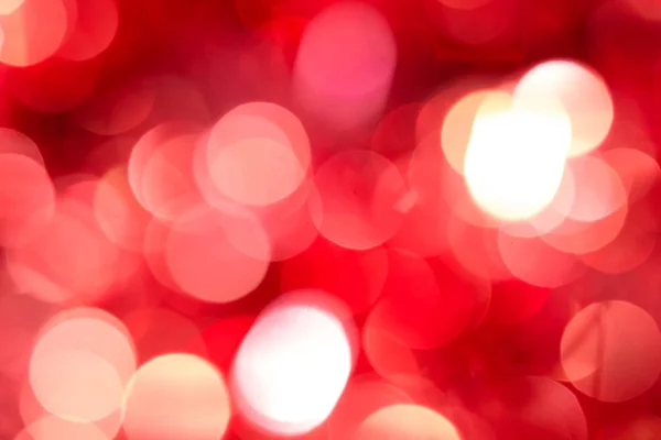 Natal e Ano Novo vermelho desfocado fundo bokeh desfocado — Fotografia de Stock