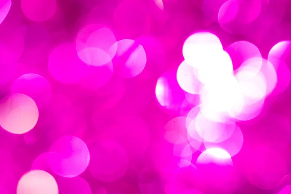 Natal e Ano Novo rosa desfocado desfocado fundo bokeh — Fotografia de Stock