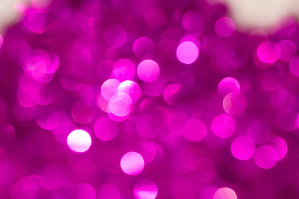 Jul och nyår rosa suddig oskärpa bokeh bakgrund — Stockfoto