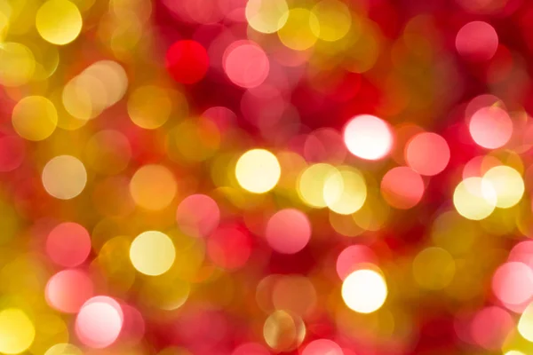 Weihnachten und Neujahr hell, bunt verschwommen defokussiert Bokeh Hintergrund — Stockfoto